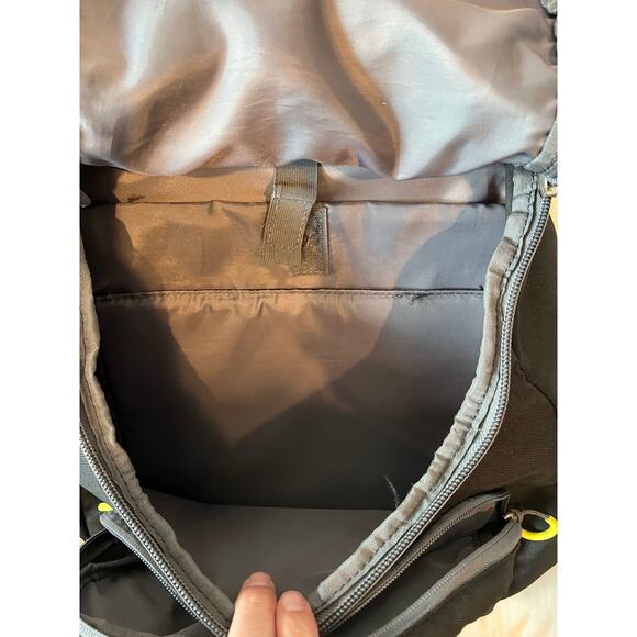 Embark Black Top Loading Backpack - Picture 4 of 4